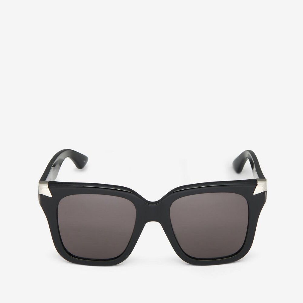 Punk Rivet Oversize Sunglasses